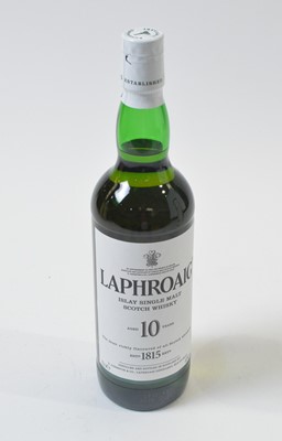 Lot 440 - Laphroaig Islay Single Malt Scotch Whisky and two bottles of Single Malt Scotch Whisky