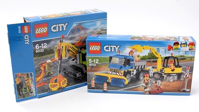 Lot 96 - LEGO City industrial vehicles, 60152 and 60122