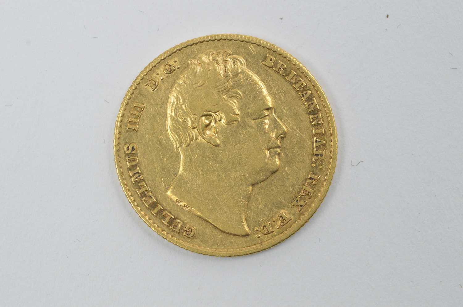 Lot 956 - William IV gold sovereign, 1835, second bust.