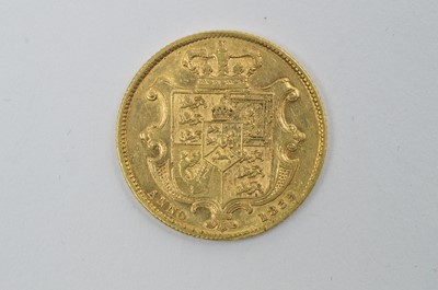 Lot 956 - William IV gold sovereign, 1835, second bust.