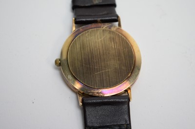 Lot 130 - A 9ct yellow gold Rotary cased wristwatch