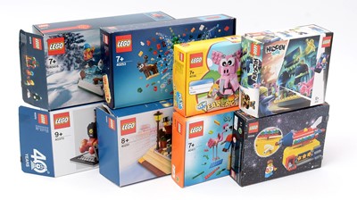 Lot 112 - Small LEGO sets, 40291, 40253, 40186, 40336, 40411, 40416, 40370 and 40335