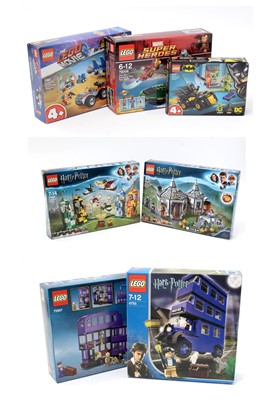 Lot 114 - Movie LEGO 70821, 76137, and 76006