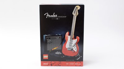 Lot 115 - LEGO IDEAS Fender Stratocaster, 21329