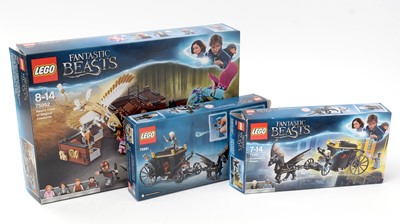 Lot 118 - LEGO Fantastic Beasts, three sets