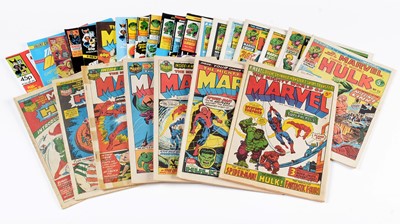 Lot 917 - British Marvel Comics.