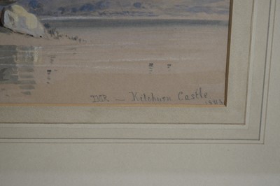 Lot 623 - Thomas Miles Richardson Jnr - Kitchurn Castle | watercolour