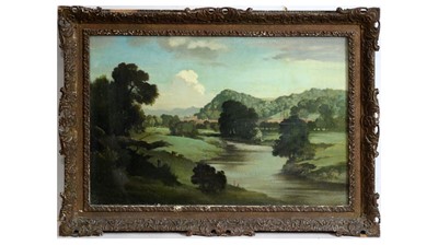 Lot 705 - Bertram Nicholls - A Shropshire Landscape | oil