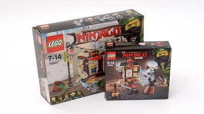 Lot 136 - Two LEGO The Ninjago Movie sets