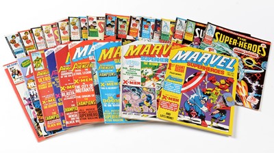 Lot 932 - British Marvel Comics.