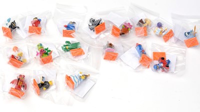 Lot 140 - A complete set of LEGO Collectable Minifigures, 71021 series 18 (2018), with open packaging.
