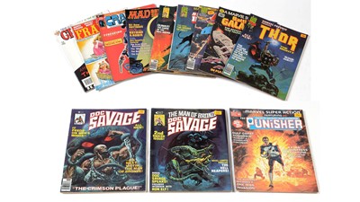 Lot 494 - Marvel/Curtis Magazines.