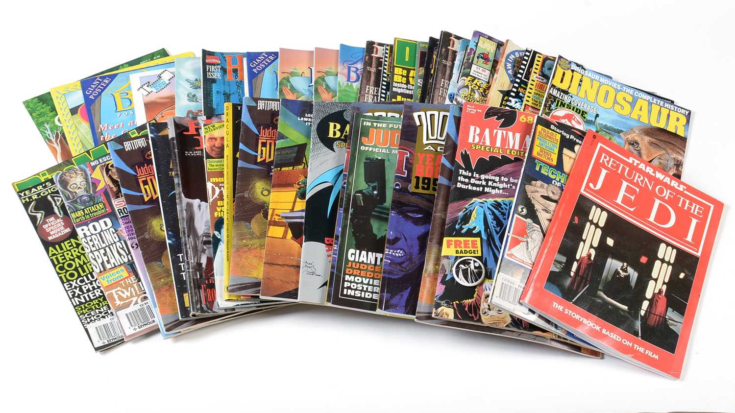 Lot 942 - Comics and Movie-related Magazines, Posters and Ephemera.