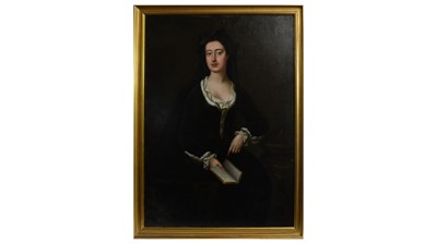 Lot 642 - 18th Century English School - Portrait of a Noblewoman | oil