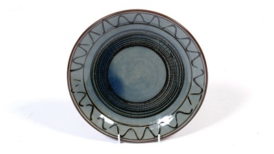Lot 87 - A studio pottery dish attributed to Sean Casserley
