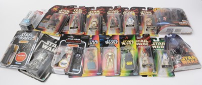 Lot 176 - Star Wars collectable figures, by Hasbro and Kenner; and other items