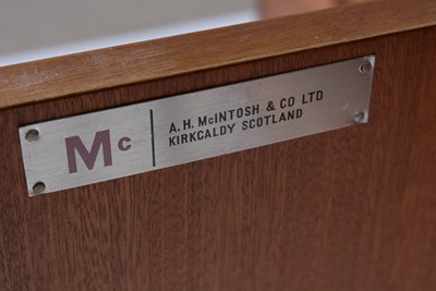 Lot 16 - A.H. McIntosh & Co. Ltd., Kirkcaldy: a mid 20th Century teak sideboard.