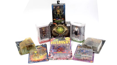 Lot 300 - A selection of DC, Marvel, and other collectable figurines