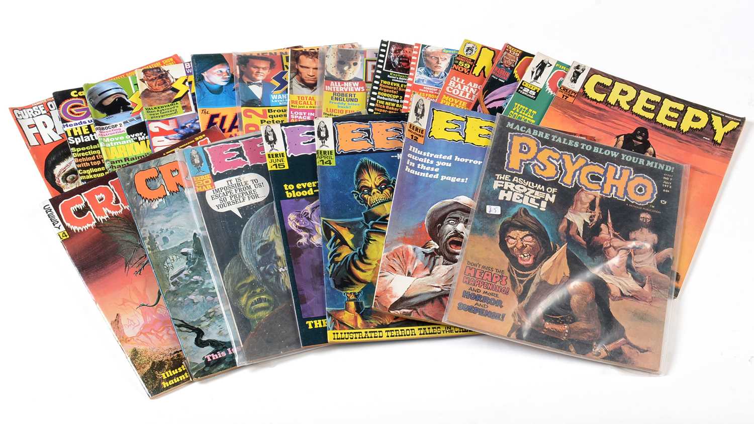 Lot 943 - Horror Magazines.