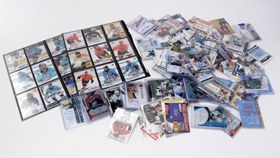 Lot 312 - A large collection of Ice Hockey signed collectors trading cards.