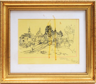 Lot 173 - Antoni Sulek - A collection of framed ephemera pertaining to the artist and sketches | various