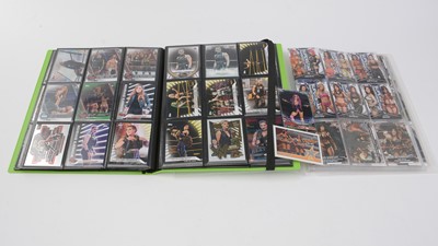 Lot 321 - A collection of female WWE star collectors trading cards