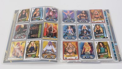 Lot 322 - A large collection of WWE collectors trading cards