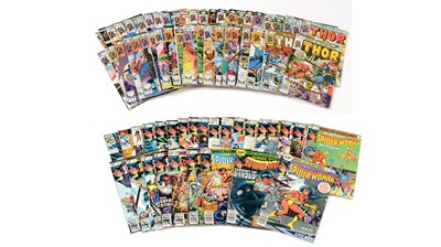 Lot 355 - Marvel Comics.