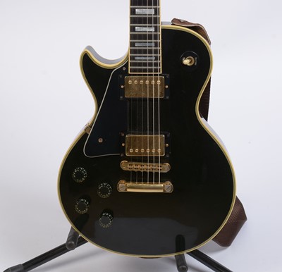 Lot 561 - 1981 Gibson Les Paul Custom Left Hand