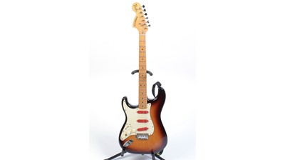 Lot 562 - 1970's Fender left hand Stratocaster