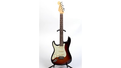 Lot 563 - A Fender 2016 AM Elite Stratocaster Left Hand