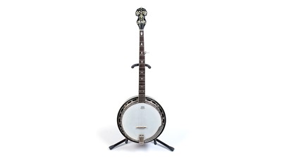 Lot 520 - Antoria left hand G banjo