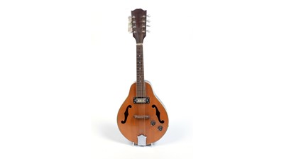 Lot 524 - An A style left hand mandolin