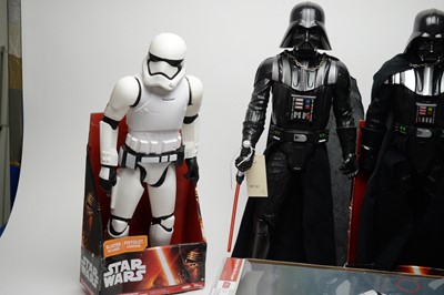 Lot 225 - A selection of Star Wars Darth Vader and Stormtrooper figures.