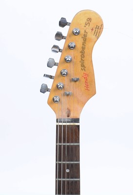 Lot 540 - Charles Hendy Spirobender '59 guitar
