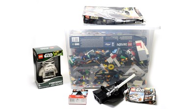 Lot 229 - Star Wars LEGO sets and figures.