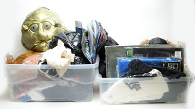 Lot 231 - Star Wars clothing, accessories, and various other memorabilia.