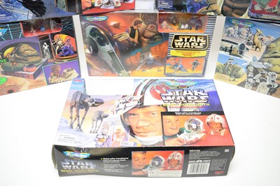 Lot 235 - A selection of Star Wars MicroMachines sets.