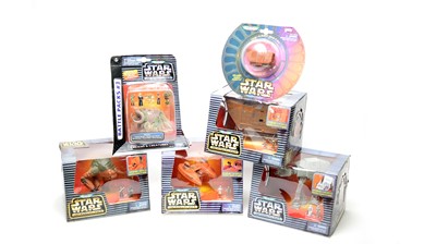 Lot 236 - A selection of Star Wars MicroMachines sets.