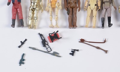 Lot 250 - Loose 1970s and 1980s Lucasfilm Ltd. Star Wars figures.