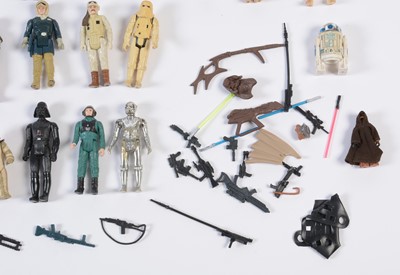 Lot 250 - Loose 1970s and 1980s Lucasfilm Ltd. Star Wars figures.