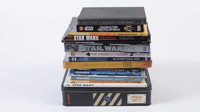 Lot 345 - Various Star Wars memorabilia and books.