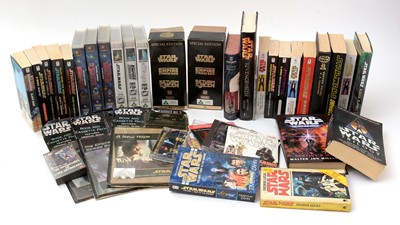 Lot 345 - Various Star Wars memorabilia and books.