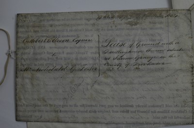 Lot 655 - A collection of indentures relating to Palmers Shipbuilding and Iron Co.