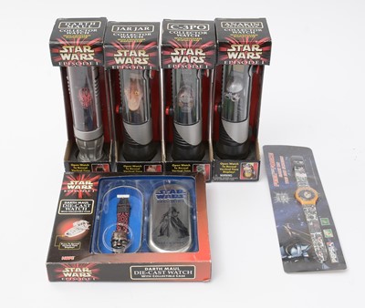 Lot 288 - Star Wars Watches, various.