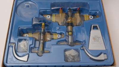 Lot 28 - Corgi Aviation D.H. Mosquito PR.16 and P-51D Mustang Israeli Airforce.