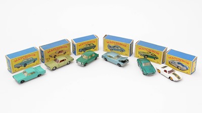 Lot 58 - Six Matchbox Series diecast vehicles
