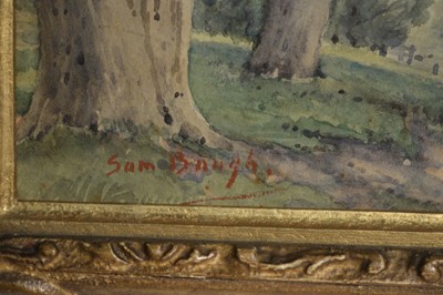 Lot 762 - Attributed to Samuel "Sam" Bough RSA - On The Banks of the River | watercolour