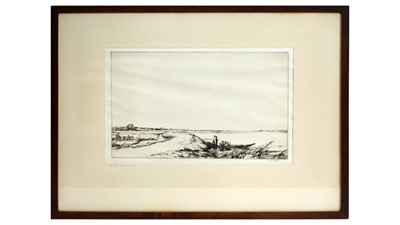 Lot 579 - William Palmer Robins - The Stour near Manningtree | etching