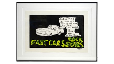 Lot 236 - Stuart Semple - Fast Cars, Rock Stars | mixed media